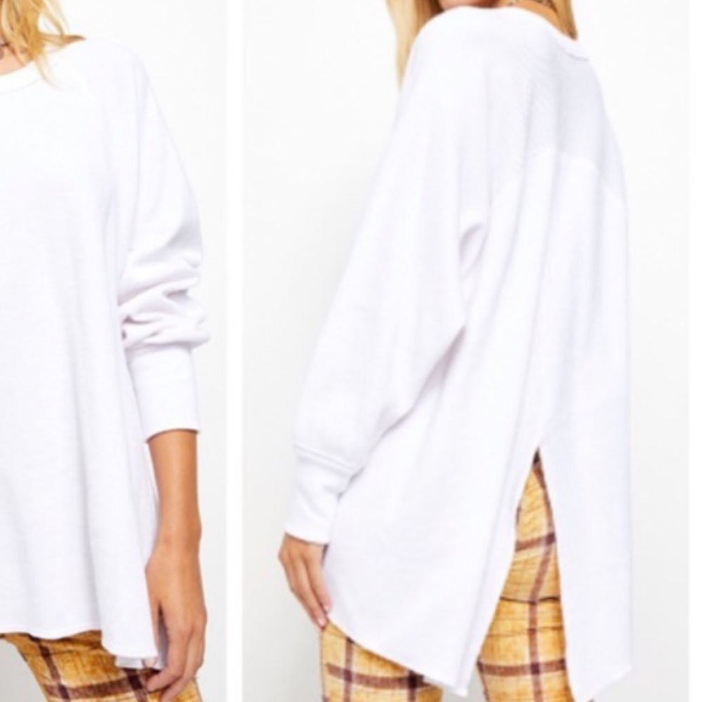FREE PEOPLE Amelia Thermal Top - Picture 2 of 7